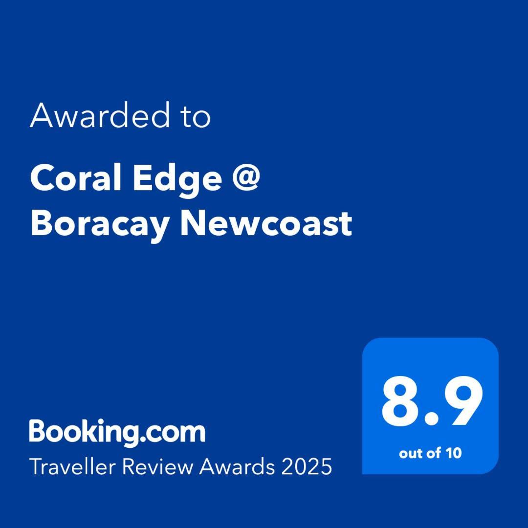 Coral Edge @ Boracay Newcoast Apartment Yapak Bagian luar foto
